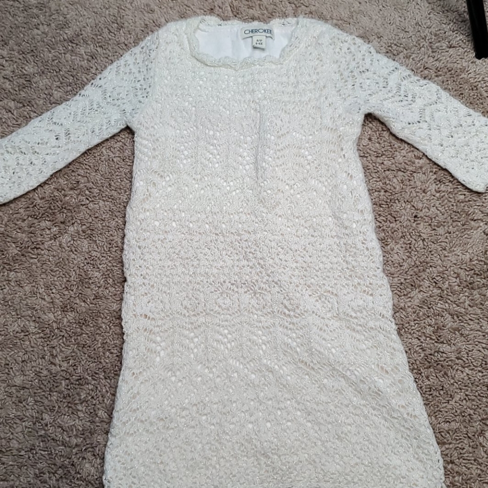 Cream dress
